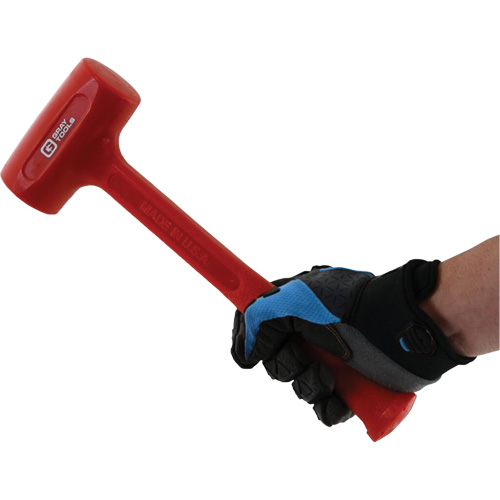 One-Piece Dead Blow Hammer, 9 lbs., Smooth Grip, 30" L
