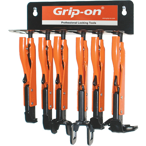 Axial Grip Locking Pliers Set, 6 Pieces