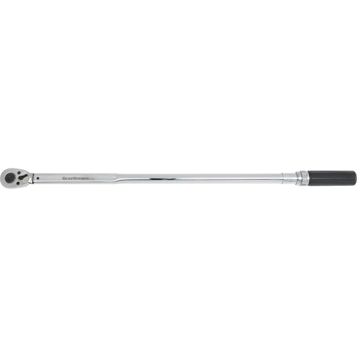 Micrometer Torque Wrench, Click, 3/4" Square Drive, 100 - 600 ft-lbs./152.6 - 830.6 N.m