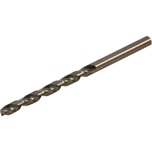 Jobber Drill Bit, Cobalt, 5/16", 3-3/16" L, 135° Point Angle