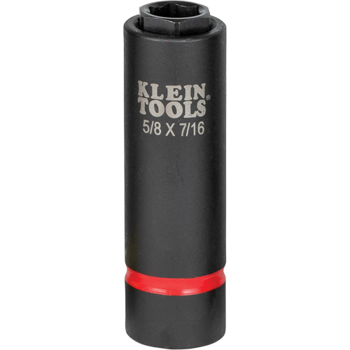 2-in-1 Socket, Impact, 7/16", 5/8" Drive, 6 Points