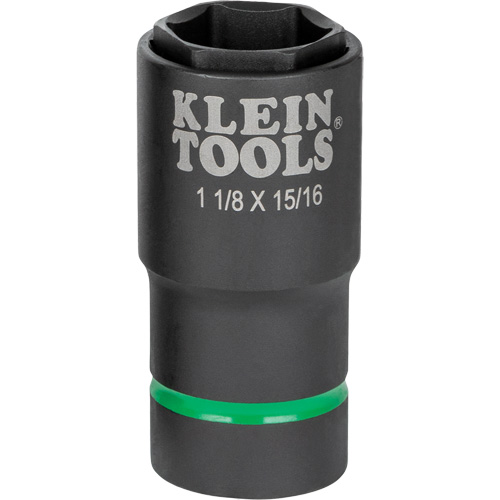 2-in-1 Socket, Impact, 6 Points