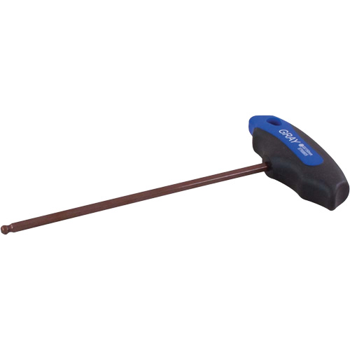 Metric Hex Key, Ball End, 10 mm x T Handle