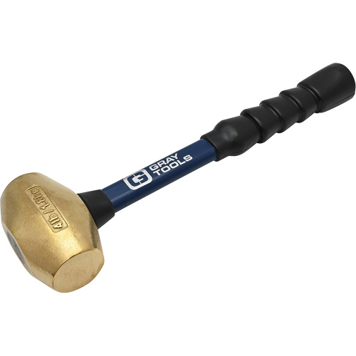 Brass Hammer, 4 lbs. Head Weight, 14" L