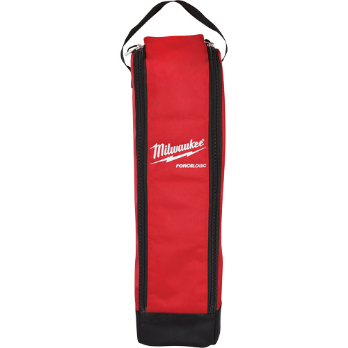 6T Utility Crimper & Cutter Bag, Nylon, 1 Pockets, Black/Red
