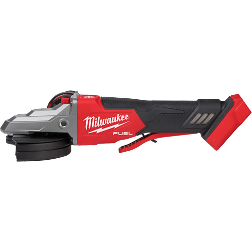 M18 Fuel™ Flathead Braking Grinder with Lock-On Slide Switch, 18 V, 5" Chuck, Lithium-Ion