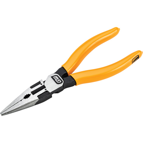 Pitbull™ Dipped Handle Long Nose Pliers, 6" L
