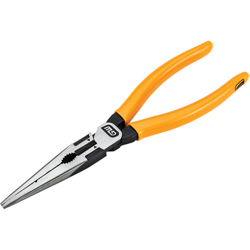 Pitbull™ Dipped Handle Long Nose Pliers, 8" L