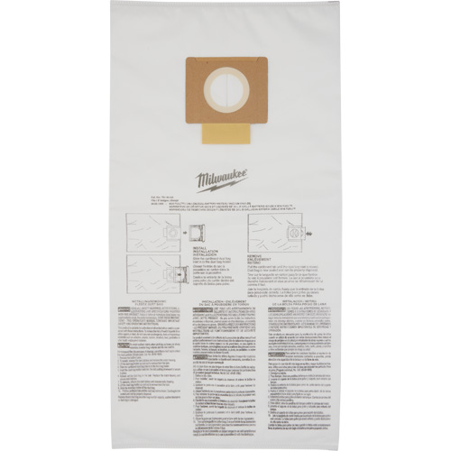 Fleece Dust Bags, 9 US gal.