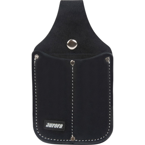 Utility Pouch, Knife Holder, Leather, 3 Pockets