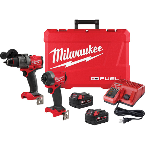 M18 Fuel™ Hammer Drill 2-Tool Combo Kit, Lithium-Ion, 18 V