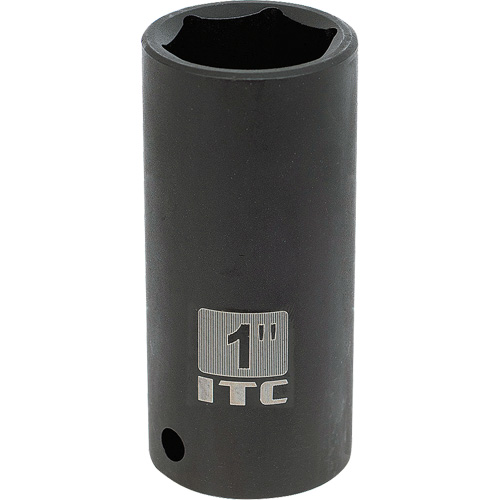 Socket, Impact, 1-1/8", 1/2" Drive, 6 Points