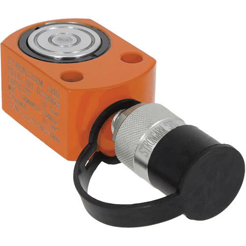 Super Heavy-Duty Low Height Single-Acting Cylinder, 0.39" Stroke, 10 Ton(s) Capacity