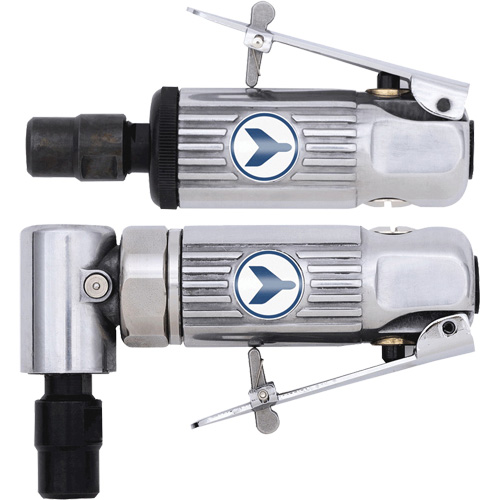 2-in-1 Mini Air Die Grinder Combo, 1/4", 25000/22000 RPM