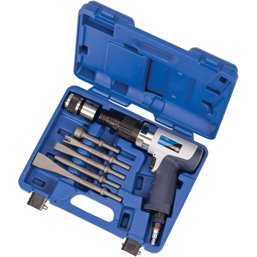 AH200SHD 6-Piece Super Heavy-Duty Air Hammer Kit, 3.7 CFM, 1/4" NPT, 2000 BPM