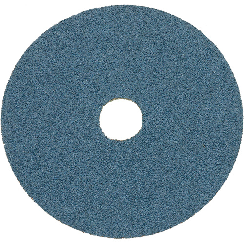 Resin Fibre Sanding Disc, 7" Dia., Z24 Grit, Zirconia Alumina