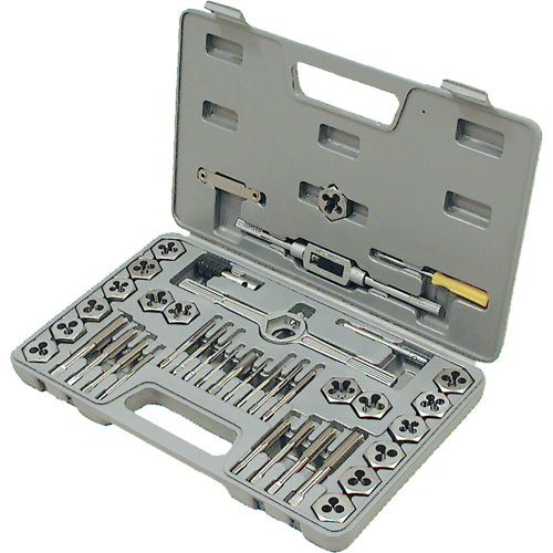 TD40AM Premium Metric Alloy Tap & Die Set, 40 Pieces