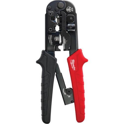 Ratcheting Pass-Through Crimper & Stripper