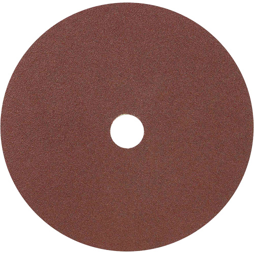 Resin Fibre Sanding Discs for Angle Grinders - Steel Application, 7" Dia., A60 Grit, Aluminum Oxide