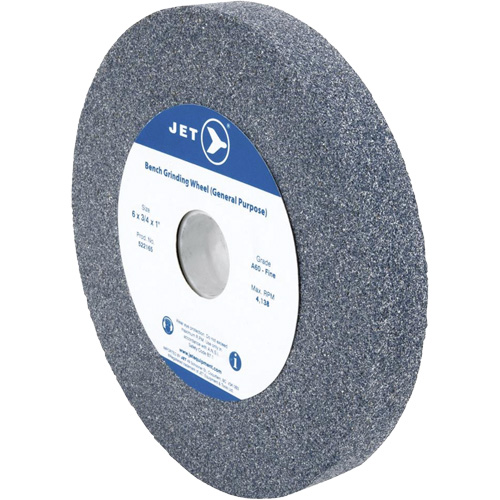 A675F Bench Grinding Wheels, 6" x 3/4", 1" Arbor