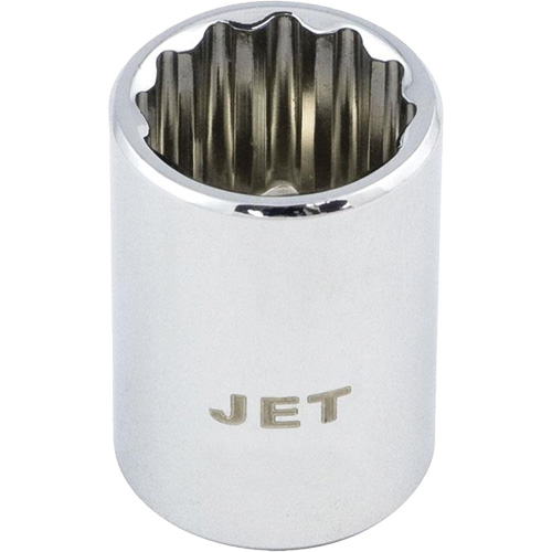 Chrome Socket, 7/32", 1/4" Drive, 12 Points