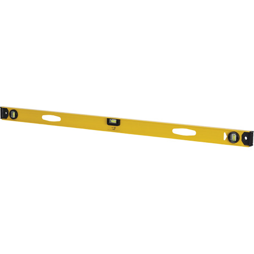 Level, I-Beam, 48" L, Aluminum, 3, Non-Magnetic