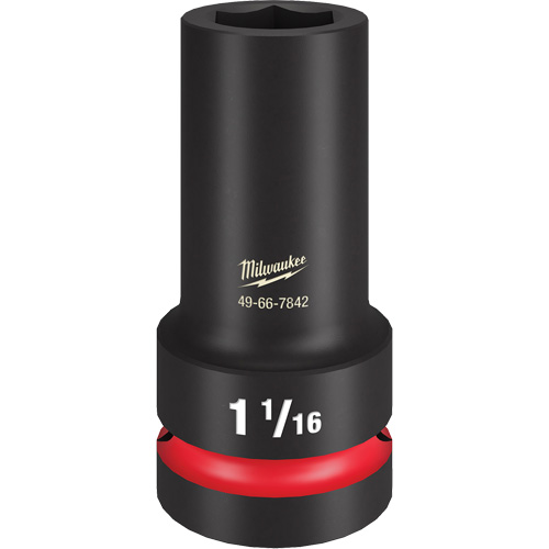 Shockwave Impact Duty™ Thin Wall Extra Socket, Impact, 1-1/16", 1" Drive, 6 Points, Deep