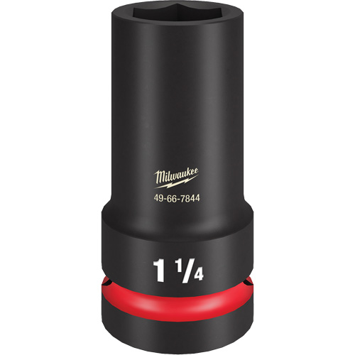 Shockwave Impact Duty™ Thin Wall Extra Socket, Impact, 1-1/4", 1" Drive, 6 Points, Deep