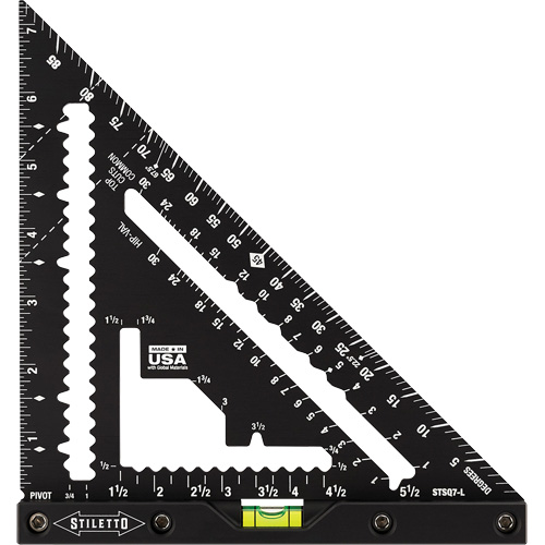 Stiletto Carpenter Square with Level