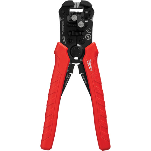 Self-Adjusting Wire Stripper & Cutter, 10 - 20/12 - 22 AWG
