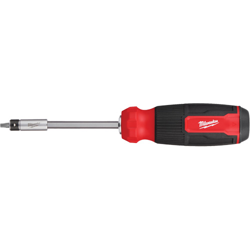 27-in-1 Security Multi-Bit Screwdriver, 9-1/10" L, Plastic Handle