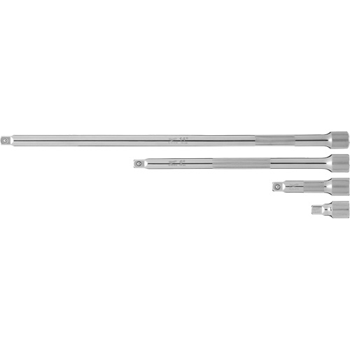 Drive Extension Set, 3/8" Drive, Chrome Finish, 4 Pcs