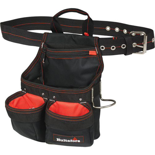 Framer's Nail & Tool Bag, Ballistic Polyester, Black
