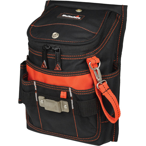 Medium Zip-Top Utility Pouch, Multiple Tool Holder, Ballistic Polyester