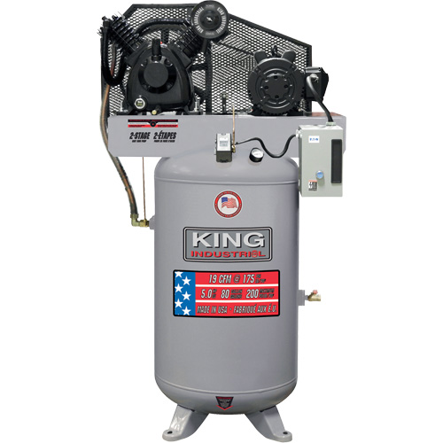 2-Stage Air Compressor, 80 Gal. (96 US Gal)