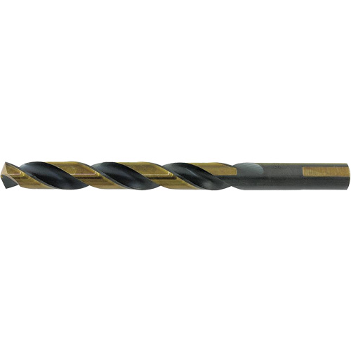 Jet-Kut Black & Gold Premium Jobber Drill Bit, High Speed Steel, 11/64", 135° Point Angle