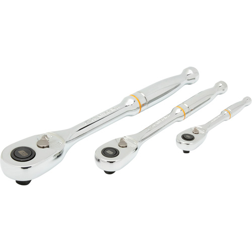 90-Tooth Quick Release Teardrop Ratchet Set