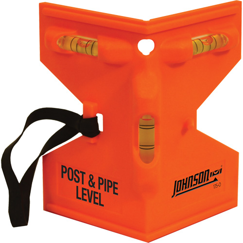Orange Post & Pipe Level
