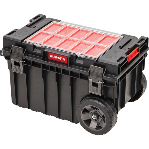 Arx® Rolling Tool Chest, 23-4/5" x 16" x 15-3/5", Black
