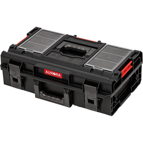 Arx™ Small Toolbox, 23" x 15" x 7-1/2", Black