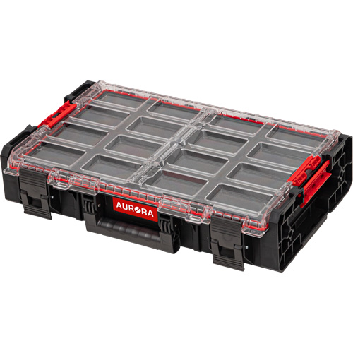 Arx™ X-Large Organizer with Multilayer Foam Inserts, 23" x 15-1/5" x 5", Black
