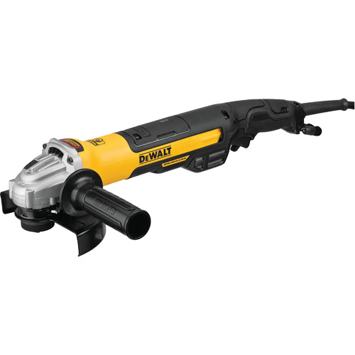 Brushless Small Angle Grinder, Rat Tail with Kickback Brake & No Lock-On, 5"/6"