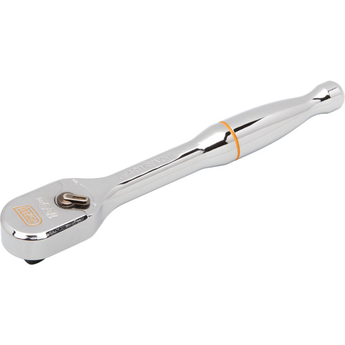 120XP™ Full Polish Chrome Teardrop Ratchet, 1/4" Drive, Ergonomic Handle