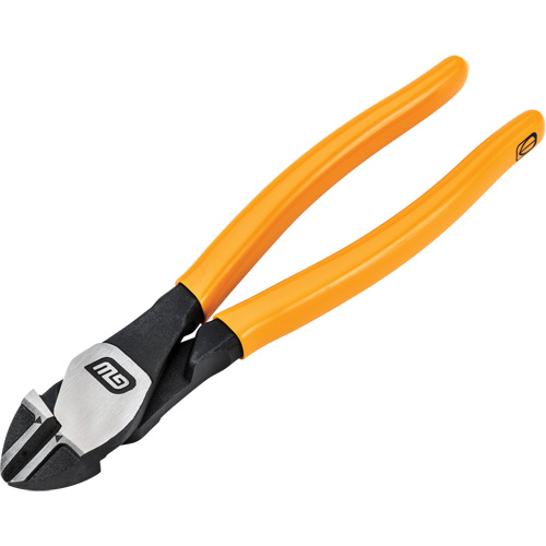 PITBULL Diagonal Cutting Plier Dipped Handle, 8" L
