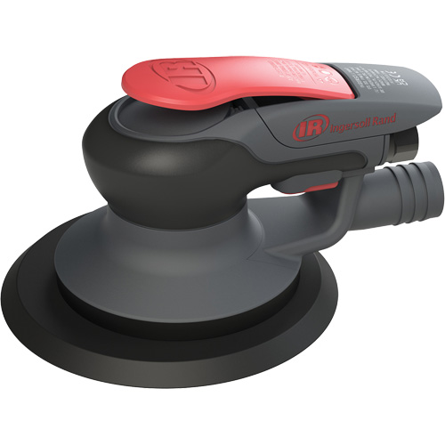 Random Orbital Air Sander with 3/32" Orbit & Self-Generating Vacuum, 6" Dia., 1/4" NPT Inlet, 13000 RPM