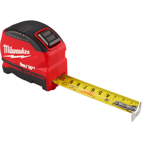 Auto-Lock Tape Measure, 1" x 16'