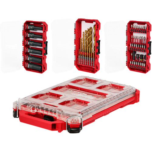 Shockwave™ Impact Duty™ Drill, Drive & Fasten Packout Kit, 60 Pcs., Nutsetter/Phillips/Square/Torx®