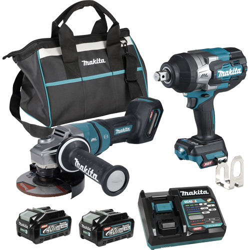 XGT Brushless 2-Tool Combo Kit, 40 V