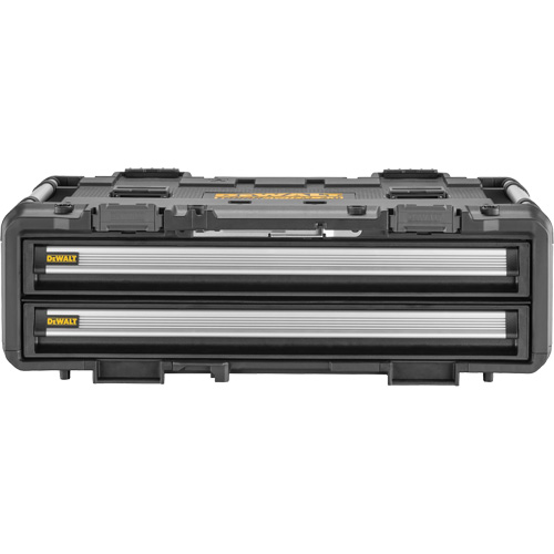 TOUGHSYSTEM® 2.0 DXL™ 2 Drawers Unit, 30" x 21-13/20" x 10", Black/Yellow