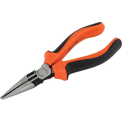 Long Nose Pliers with Comfort Handles, 6-1/2" L